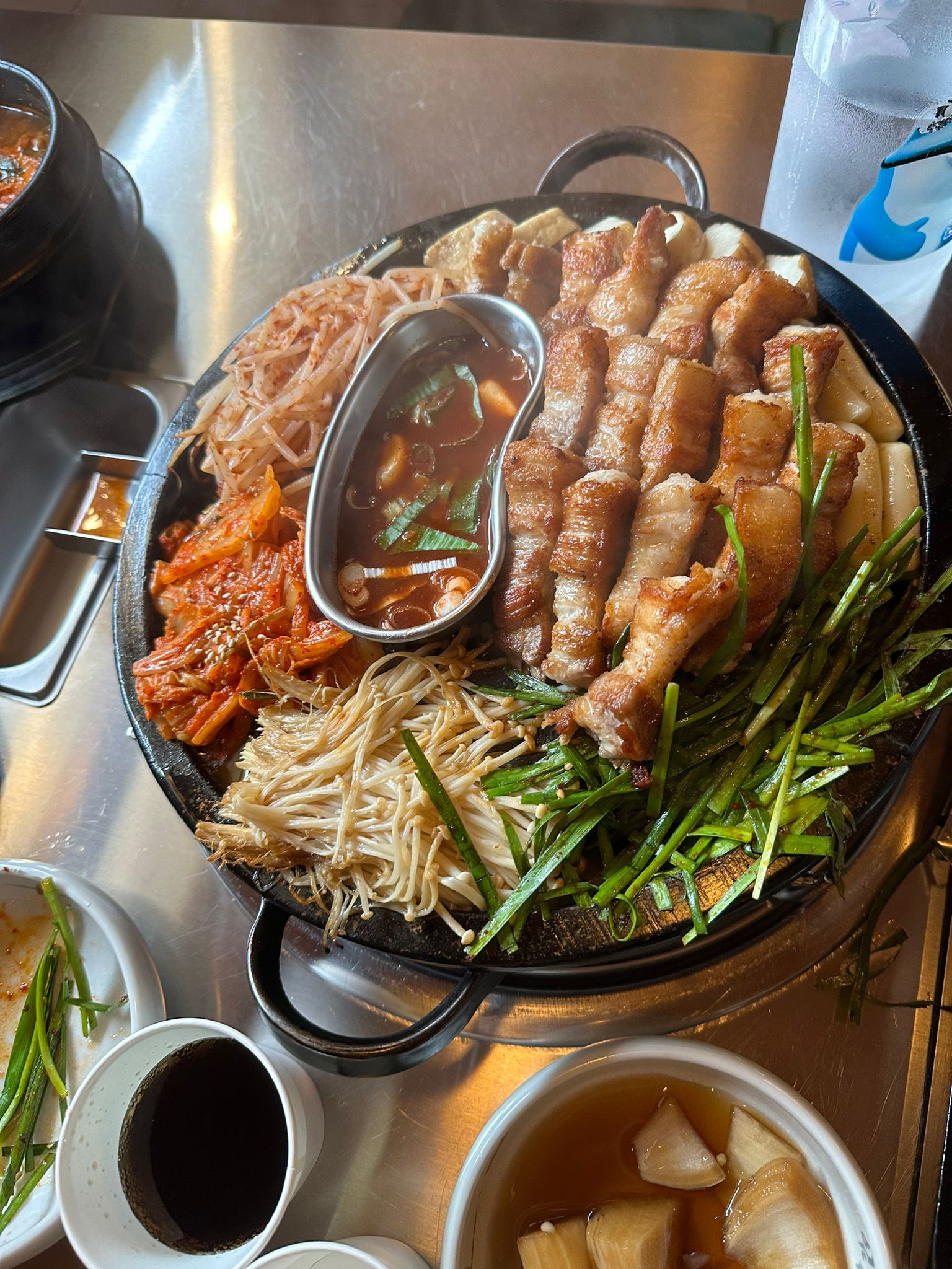 Pork belly bbq, South Korea